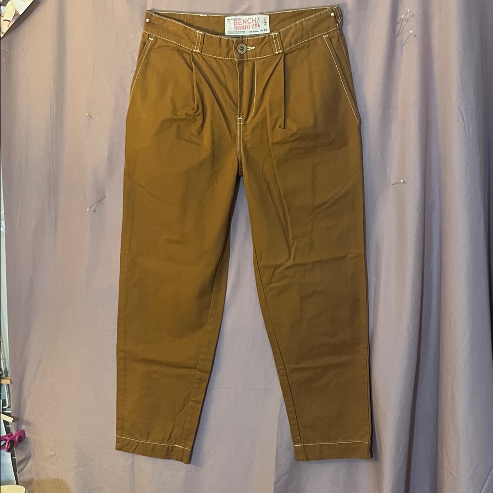 Bench x Willy Chavarría Men's Tan Chinos